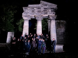 Night Walk Alona Rodeh TU Braunschweig Architecture Students Lichtparcours 2024 Alona Rodeh, Girl (from the Safe and Sound Poster Series), 2015