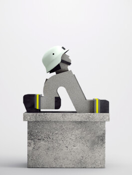 Alona Rodeh, Girl (from the Safe and Sound Poster Series), 2015