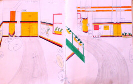 Alona Rodeh, Sketch Gas Station, 2002 Alona Rodeh, Girl (from the Safe and Sound Poster Series), 2015