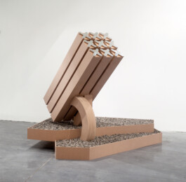 Alona Rodeh, Iron Dome Descending a Staircase, Installation View at Petach Tikva Museum of Art, 2015 Alona Rodeh, Girl (from the Safe and Sound Poster Series), 2015