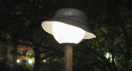 Alona Rodeh Nightcaps Sculptures Against Light Pollution Berlin Alona Rodeh, Girl (from the Safe and Sound Poster Series), 2015