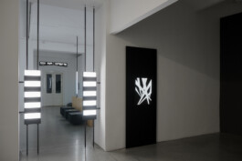 Alona Rodeh, Installation view, Sound and Light, Gates, British Beams, Christine König Galerie, Vienna Alona Rodeh, Girl (from the Safe and Sound Poster Series), 2015