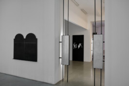 Alona Rodeh, Installation view The Long Stretch, The Commandments, The Chase, Christine König Galerie, Vienna Alona Rodeh, Girl (from the Safe and Sound Poster Series), 2015