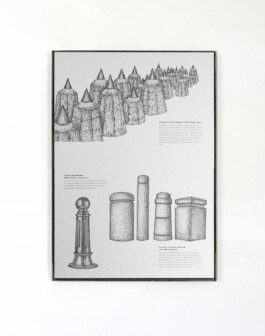 Alona Rodeh, Morphology of Bollards, Christine König Galerie, 2020 Alona Rodeh, Girl (from the Safe and Sound Poster Series), 2015