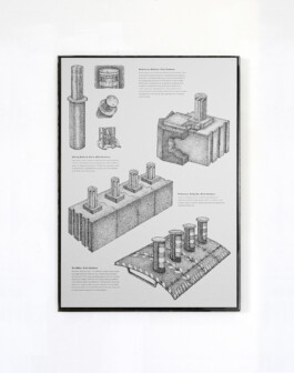 Alona Rodeh, Morphology of Bollards, Christine König Galerie, 2020 Alona Rodeh, Girl (from the Safe and Sound Poster Series), 2015